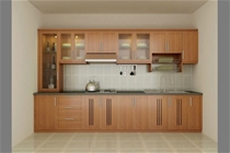 Tủ bếp gỗ xoan đào Hoàng Anh Gia Lai GL365-A1-11
