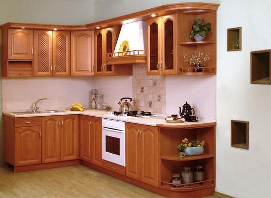 Tủ bếp gỗ xoan đào Hoàng Anh Gia Lai GL365-A1-18