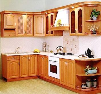 Tủ bếp gỗ xoan đào Hoàng Anh Gia Lai GL365-A1-12
