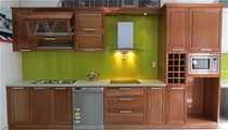 Tủ bếp gỗ xoan đào Hoàng Anh Gia Lai GL365-A-2