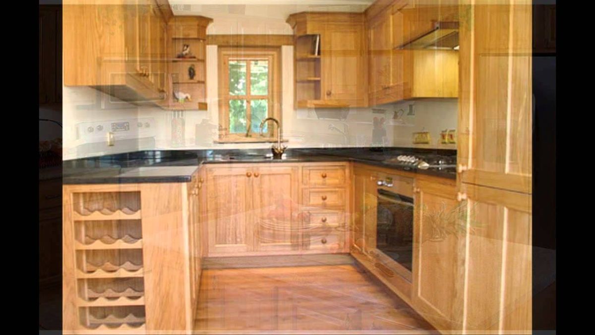 Tủ bếp gỗ sồi Mỹ SM365-4